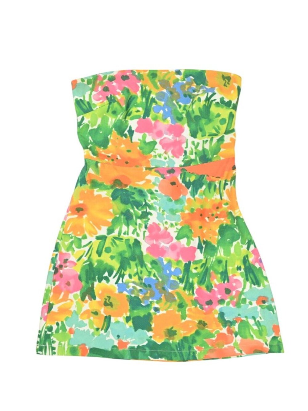 With Jean Lala Mini Dress in Splice Floral